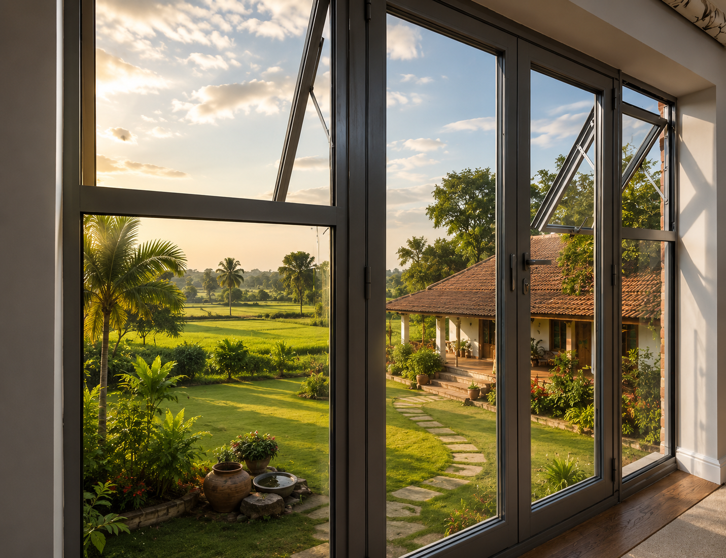SCHON Urban Casement 40 aluminium window — SCH-40A